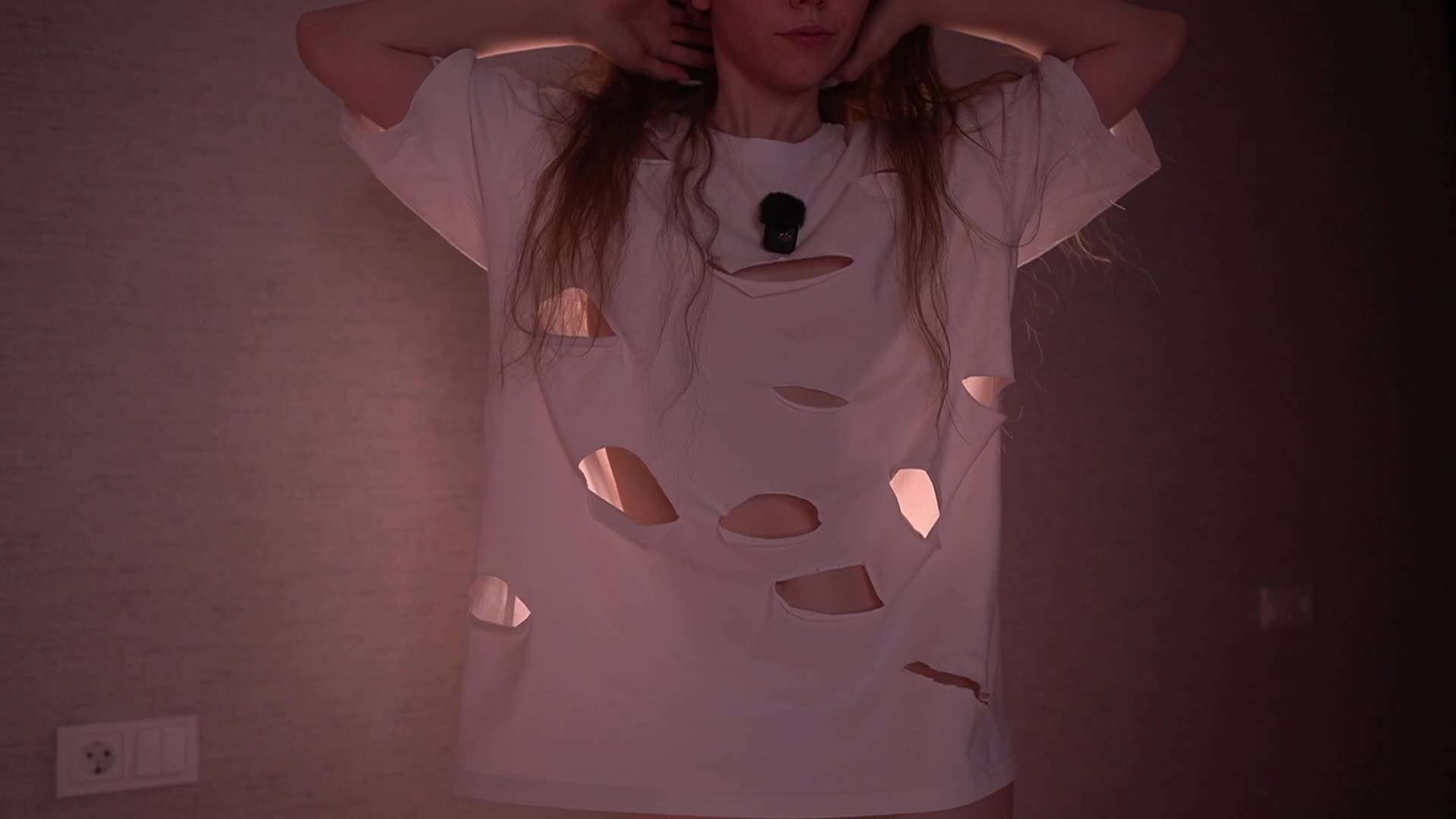 Torn Shirt Cant Hide My Curves &mdash; clip by HoneyAhegao